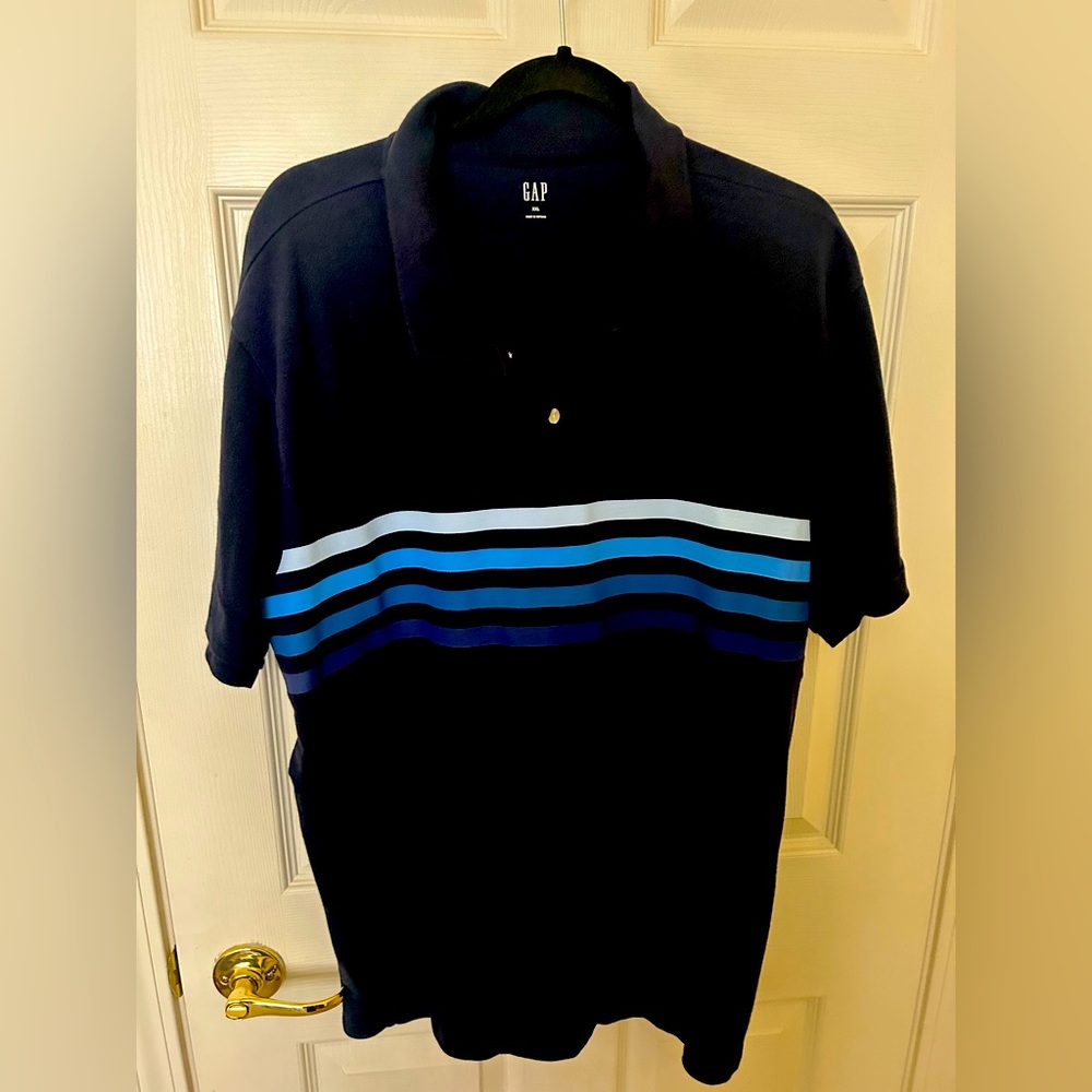 Gap men’s polo shirt shirt sleeves size 2XL